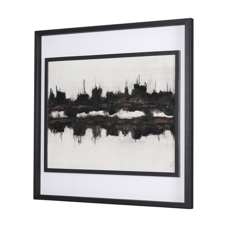 Sound Bite I by Studio M a handmade Original Framed Artwork under Glass from Mercana - Luna Furniture