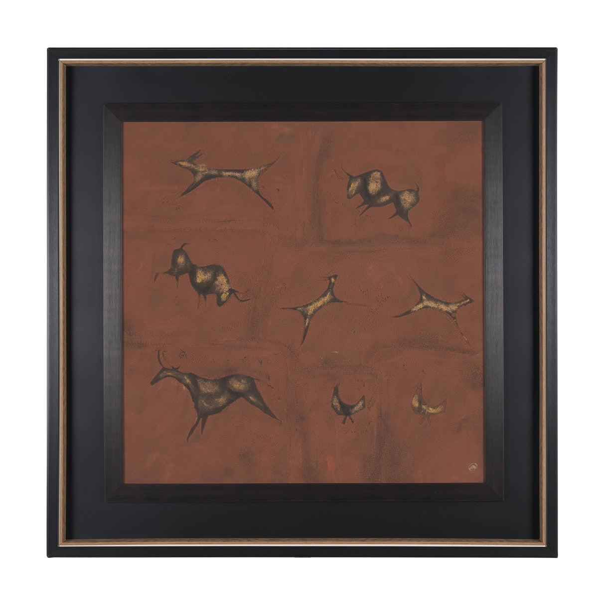 Stone Age I by Studio M a handmade Original Framed Artwork under Glass from Mercana - Luna Furniture
