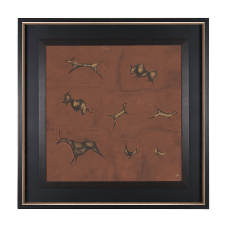 Stone Age I by Studio M a handmade Original Framed Artwork under Glass from Mercana - Luna Furniture