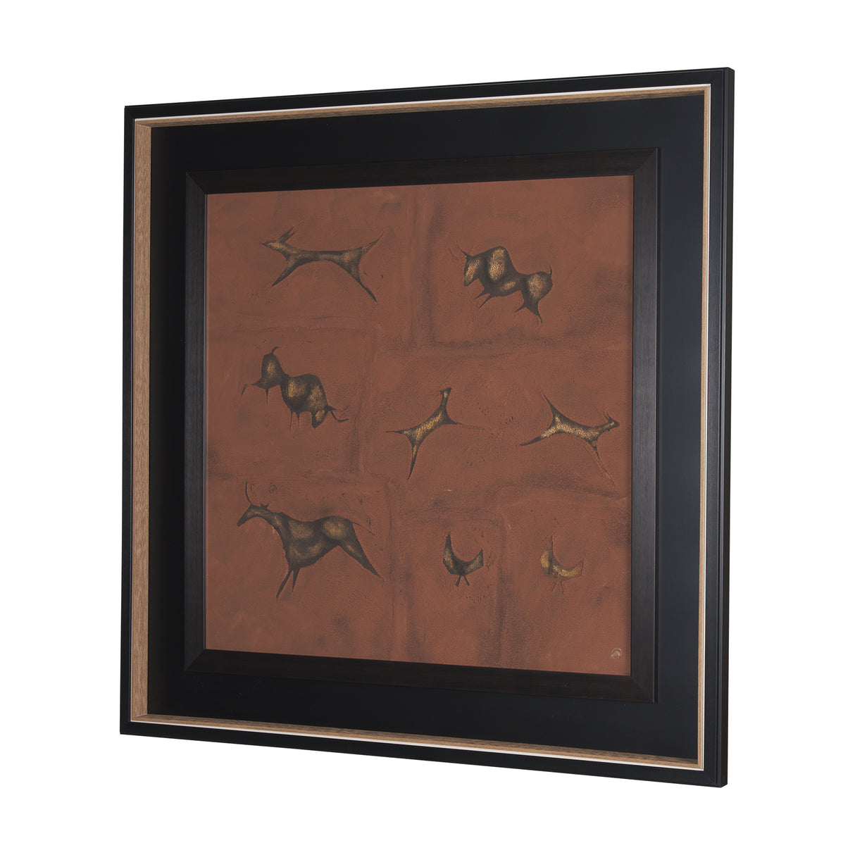 Stone Age I by Studio M a handmade Original Framed Artwork under Glass from Mercana - Luna Furniture