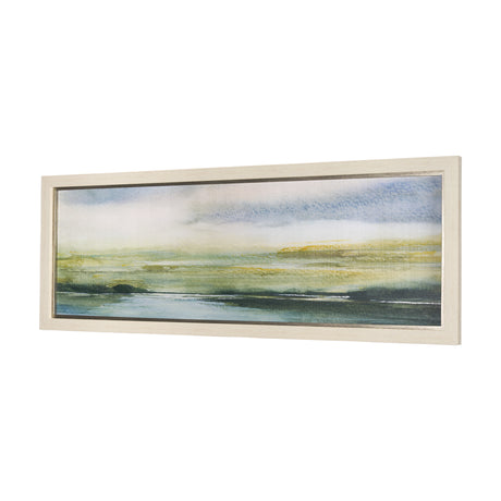 Spring Horizon I by Mercana Studio a Hand Embellished Textured Framed Art Print from Mercana - Luna Furniture
