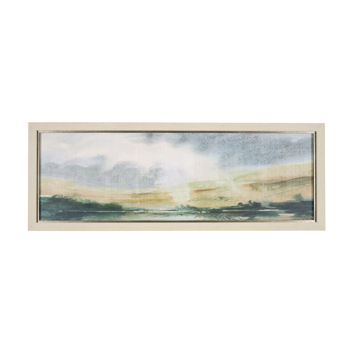 Spring Horizon II by Mercana Studio a Hand Embellished Textured Framed Art Print from Mercana - Luna Furniture