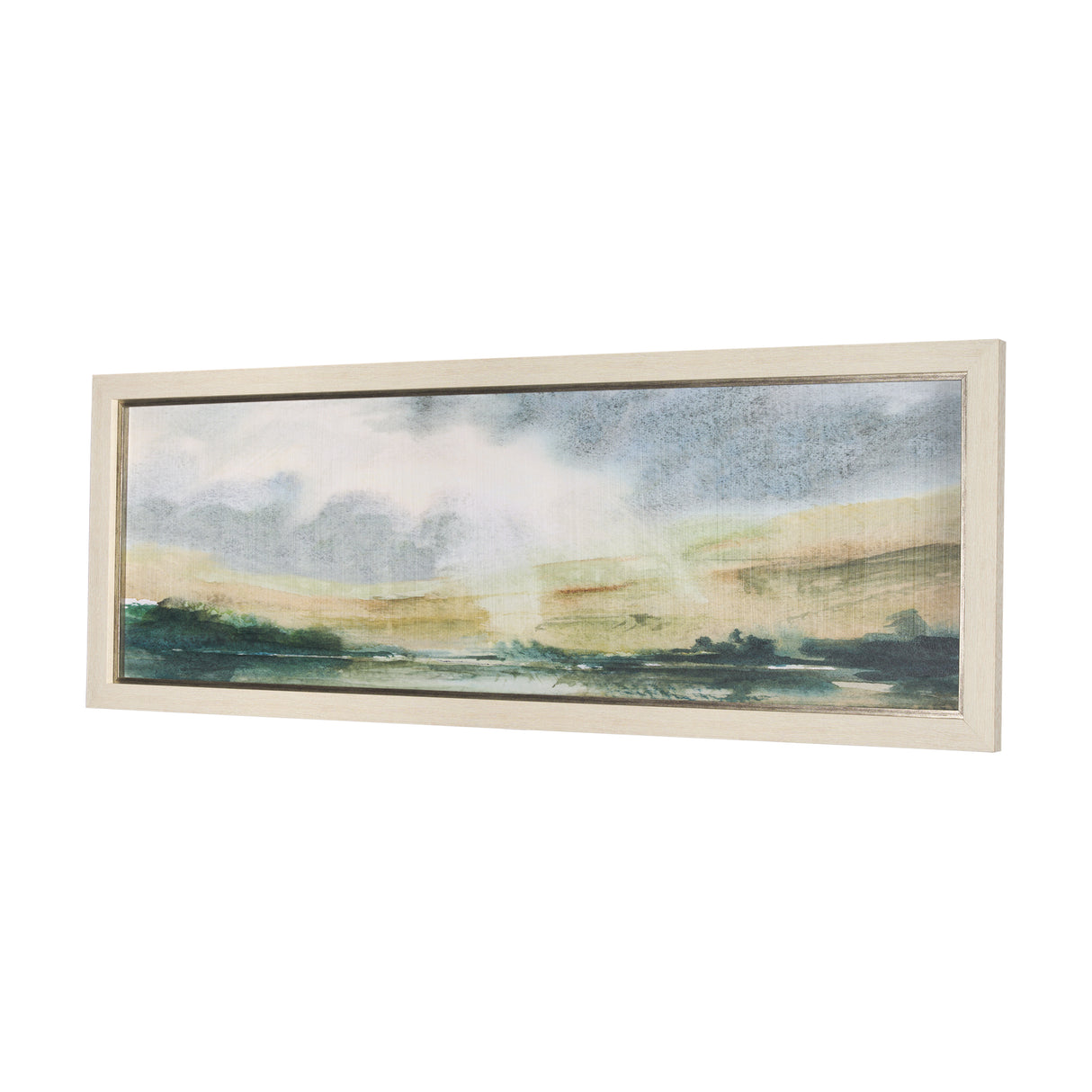 Spring Horizon II by Mercana Studio a Hand Embellished Textured Framed Art Print from Mercana - Luna Furniture