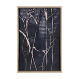 Herbes Hautes Indigo I by Mercana Studio a Hand Embellished Textured Framed Art Print from Mercana - Luna Furniture