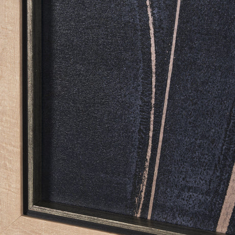 Herbes Hautes Indigo I by Mercana Studio a Hand Embellished Textured Framed Art Print from Mercana - Luna Furniture