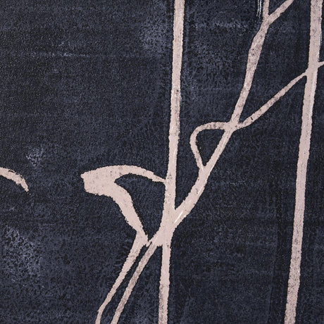 Herbes Hautes Indigo II by Mercana Studio a Hand Embellished Textured Framed Art Print from Mercana - Luna Furniture
