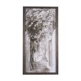 Blossoming Tree II by Mercana Studio a Hand Embellished Textured Framed Art Print from Mercana - Luna Furniture