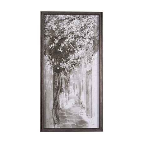 Blossoming Tree II by Mercana Studio a Hand Embellished Textured Framed Art Print from Mercana - Luna Furniture