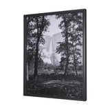 Yosemite Falls by Carleton E Watkins a Hand Embellished Textured Framed Photo Art Print from Mercana - Luna Furniture