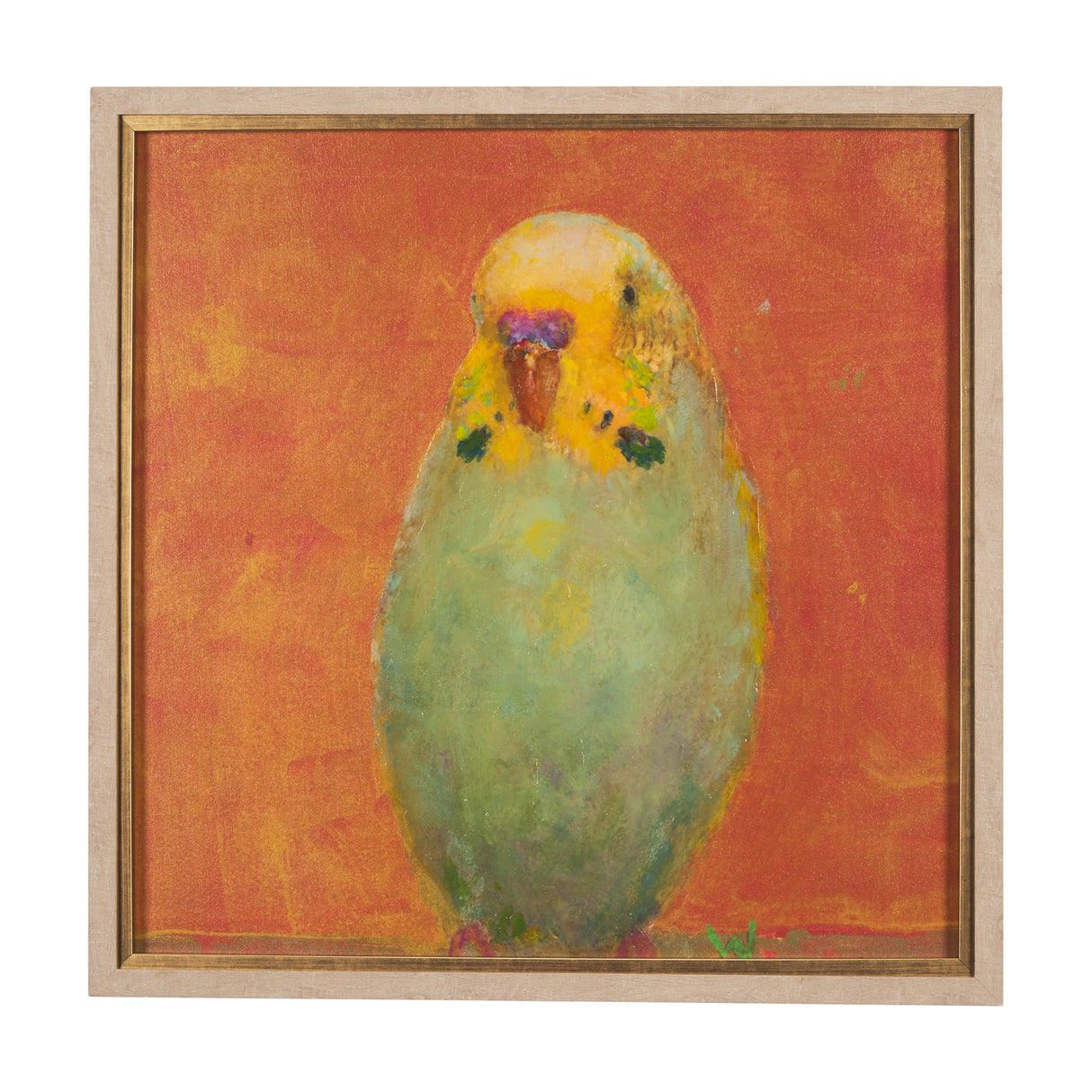 Bright Birds II by Roy Woodland a Hand Embellished Textured Framed Art Print from Mercana - Luna Furniture
