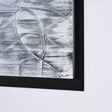 Continuous Strand I by Studio M a handmade Original Framed Artwork under Glass from Mercana - Luna Furniture