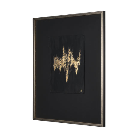 Struck by Studio M a handmade Original Framed 3D Textured Artwork under Glass from Mercana - Luna Furniture