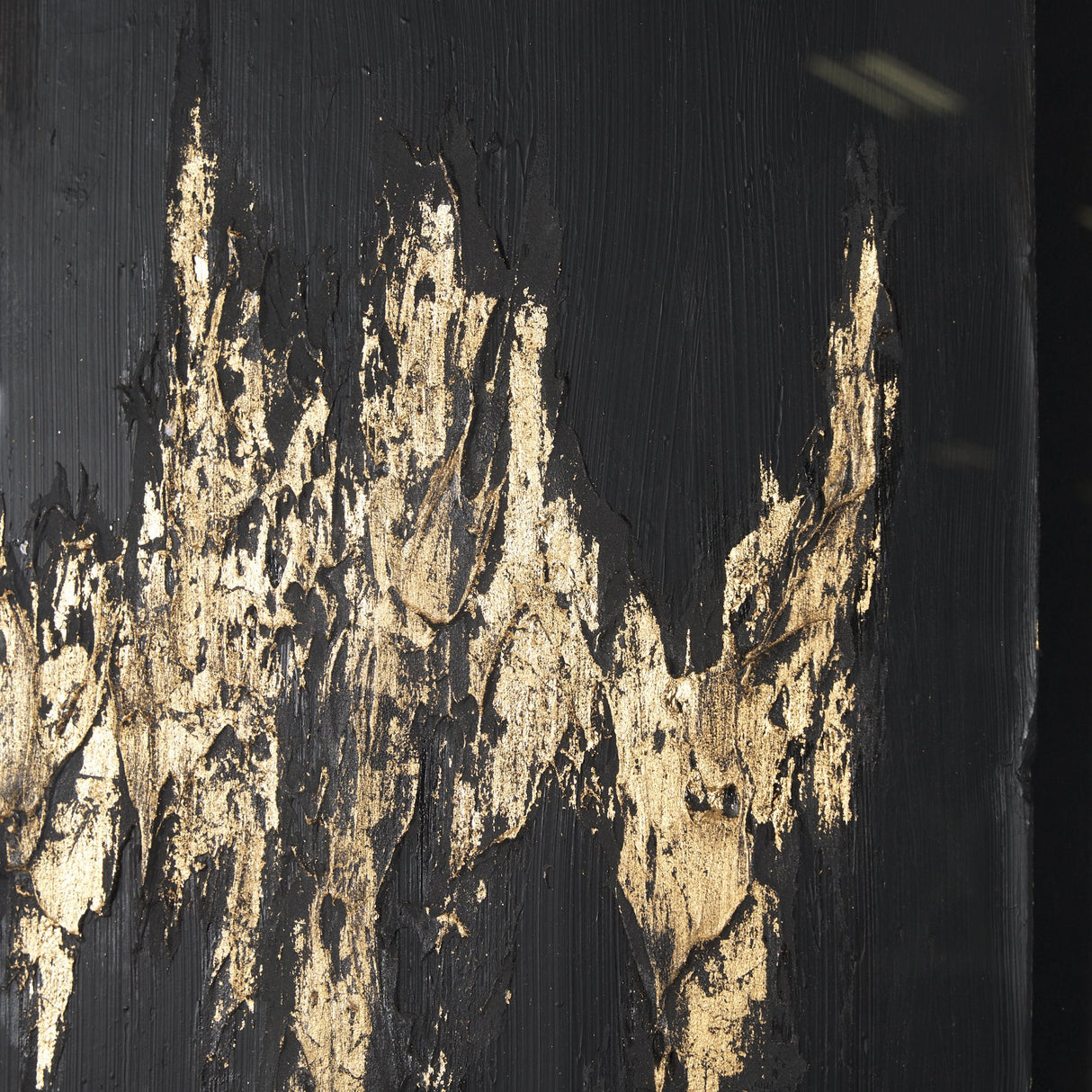 Struck by Studio M a handmade Original Framed 3D Textured Artwork under Glass from Mercana - Luna Furniture