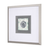Platinum Moona by Studio M a handmade Original Framed Artwork under Glass from Mercana - Luna Furniture