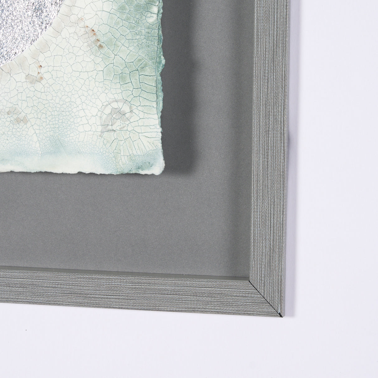 Platinum Moona by Studio M a handmade Original Framed Artwork under Glass from Mercana - Luna Furniture