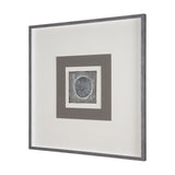 White Moon by Studio M a handmade Original Framed Artwork under Glass from Mercana - Luna Furniture