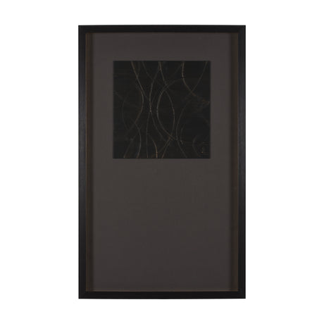 Bronze Meandera by Studio M a handmade Original Framed Artwork under Glass from Mercana - Luna Furniture