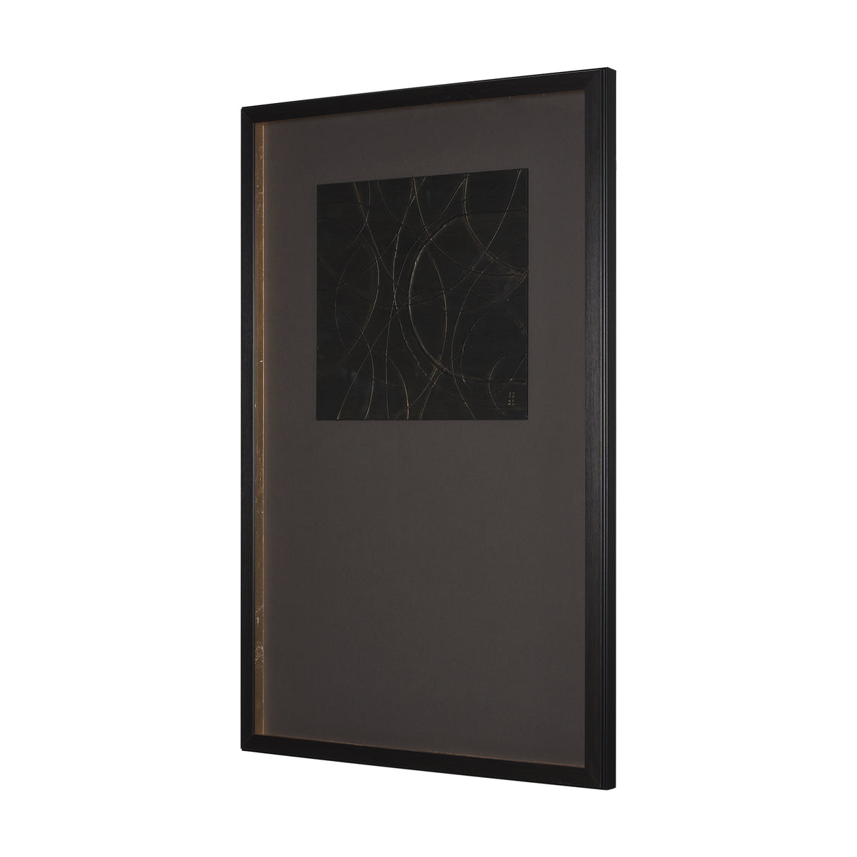 Bronze Meandera by Studio M a handmade Original Framed Artwork under Glass from Mercana - Luna Furniture