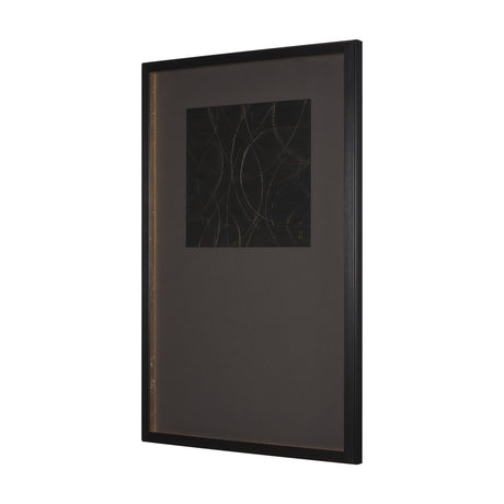 Bronze Meandera by Studio M a handmade Original Framed Artwork under Glass from Mercana - Luna Furniture