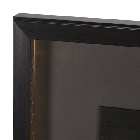 Bronze Meandera by Studio M a handmade Original Framed Artwork under Glass from Mercana - Luna Furniture