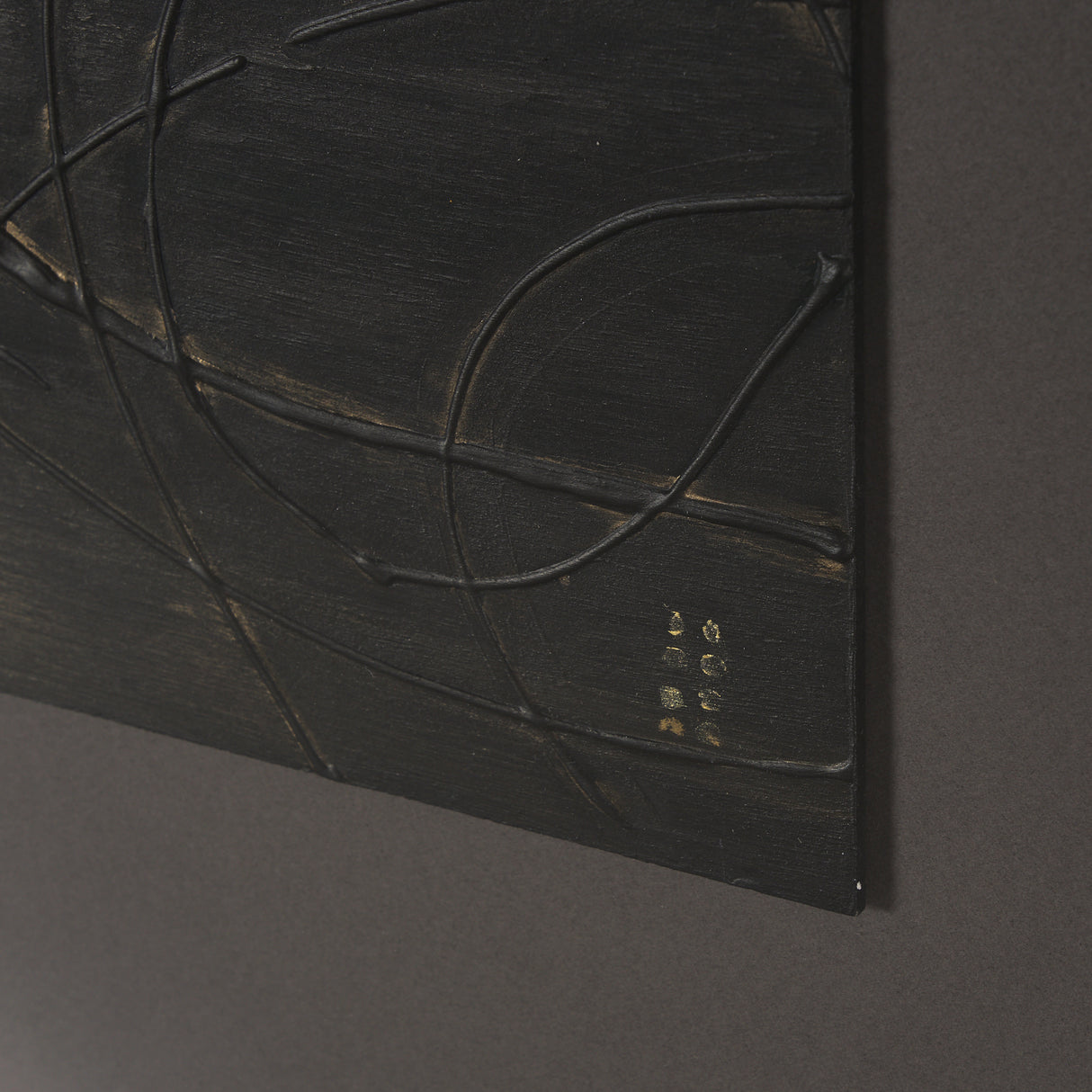 Bronze Meandera by Studio M a handmade Original Framed Artwork under Glass from Mercana - Luna Furniture