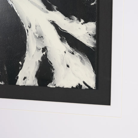 Abstract Branches by Studio M a handmade Original Framed Artwork under Glass from Mercana - Luna Furniture