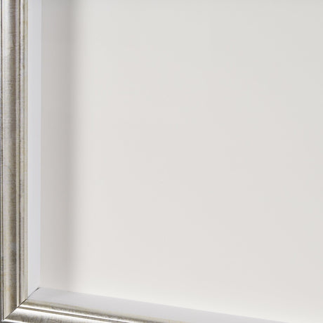 Silver Pebbles by Studio M a handmade Original Framed Artwork under Glass from Mercana - Luna Furniture