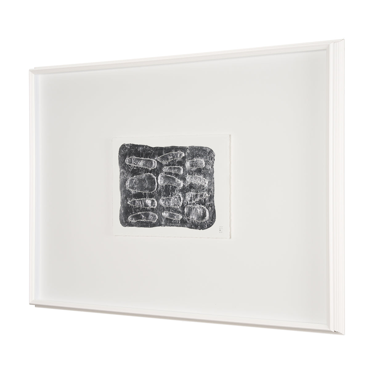 Pebble Patch by Studio M a handmade Original Framed Artwork under Glass from Mercana - Luna Furniture