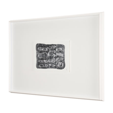 Pebble Patch by Studio M a handmade Original Framed Artwork under Glass from Mercana - Luna Furniture