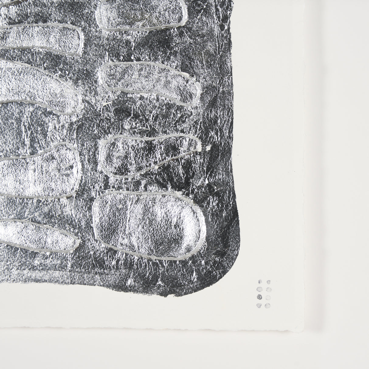 Pebble Patch by Studio M a handmade Original Framed Artwork under Glass from Mercana - Luna Furniture