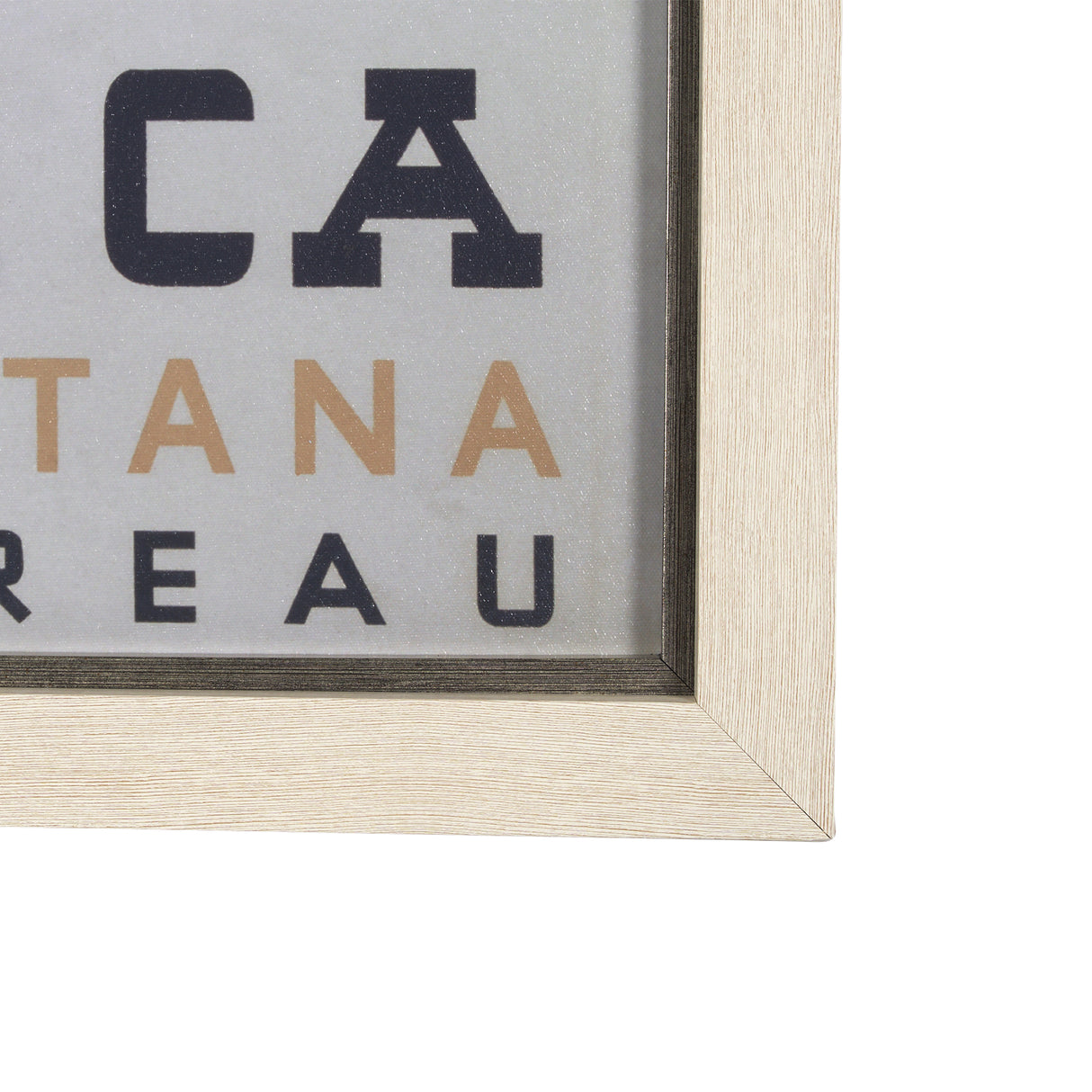 See America by Vintage Collection a Hand Embellished Textured Framed Art Print from Mercana - Luna Furniture