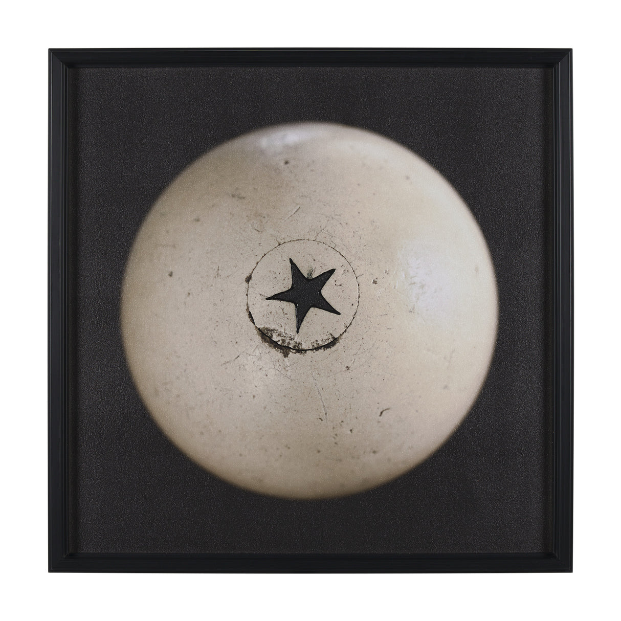 Billiard II Cue Ball by Chris Dunker a Hand Embelished Textured Framed Art Decograph Print from Mercana - Luna Furniture