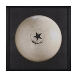 Billiard II Cue Ball by Chris Dunker a Hand Embelished Textured Framed Art Decograph Print from Mercana - Luna Furniture