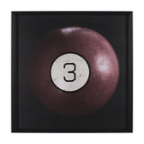 Billiard IV 3 Ball by Chris Dunker a Hand Embelished Textured Framed Art Decograph Print from Mercana - Luna Furniture