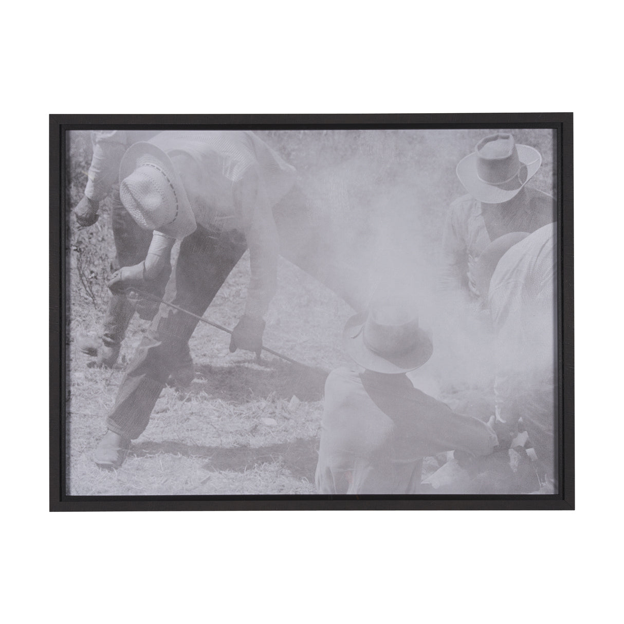 Branding Bunch by Kernud Hansen a Hand Embellished Textured Framed Photo Art Print Matted under Glas from Mercana - Luna Furniture