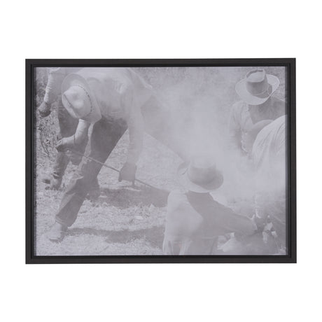 Branding Bunch by Kernud Hansen a Hand Embellished Textured Framed Photo Art Print Matted under Glas from Mercana - Luna Furniture