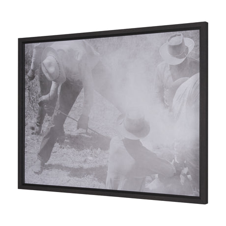 Branding Bunch by Kernud Hansen a Hand Embellished Textured Framed Photo Art Print Matted under Glas from Mercana - Luna Furniture