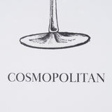 Vintage Cocktails-Cosmo by Gwen Aspell Hand Embellished Textured Framed Art Print Matted under Glass from Mercana - Luna Furniture