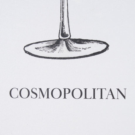 Vintage Cocktails-Cosmo by Gwen Aspell Hand Embellished Textured Framed Art Print Matted under Glass from Mercana - Luna Furniture