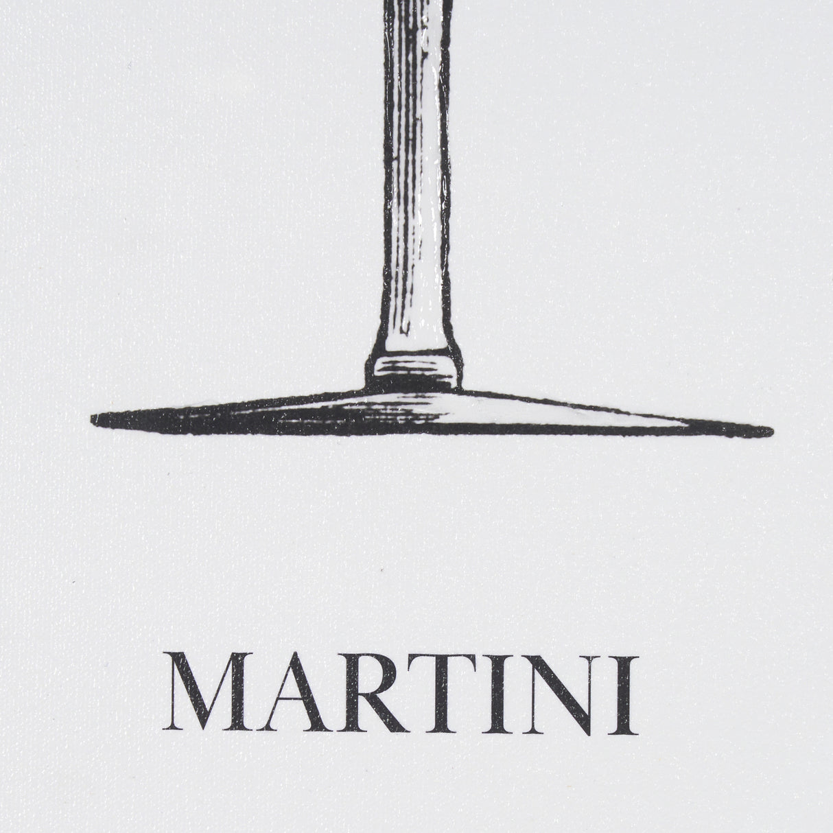 Vintage Cocktails-Martini by Gwen Aspell Hand Embellished Framed Art Print Matted under Glass from Mercana - Luna Furniture