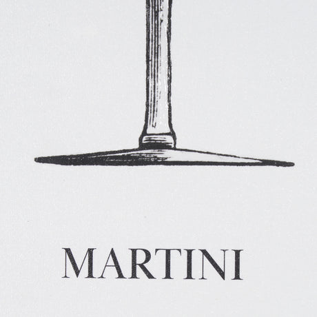 Vintage Cocktails-Martini by Gwen Aspell Hand Embellished Framed Art Print Matted under Glass from Mercana - Luna Furniture
