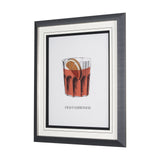 Vintage Cocktails-Old Fashion by Gwen Aspell Hand Embellished Framed Art Print Matted under Glass from Mercana - Luna Furniture