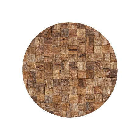 Into the Abyss II Light Brown Wood 24" Wall Decor from Mercana - Luna Furniture