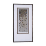 Broken Puzzle I by Mercana Studio a Hand Embellished Textured Framed Art Print Matted under Glass from Mercana - Luna Furniture