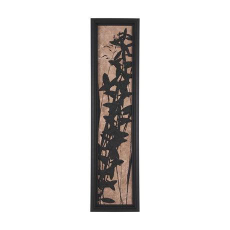Etched Silouette III by Mercana Studio a Hand Embellished Textured Framed Art Print from Mercana - Luna Furniture