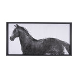 Equine Sketch 9 by Manny Woodart a Hand Embellished Textured Framed Art Print from Mercana - Luna Furniture