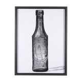 Collected Glassware - Prime by Paige Craig a Hand Embellished Textured Framed Art Print from Mercana - Luna Furniture