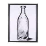 Collected Glassware - Vintage by Paige Craig a Hand Embellished Textured Framed Art Print from Mercana - Luna Furniture