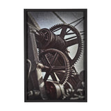 Industrial Collect - Motion by Michael Banks a Hand Embellished Textured Framed Photo Art Print from Mercana - Luna Furniture