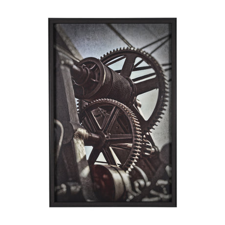 Industrial Collect - Motion by Michael Banks a Hand Embellished Textured Framed Photo Art Print from Mercana - Luna Furniture